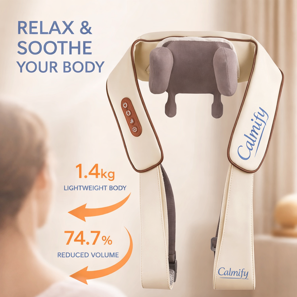 Calmify Premium Cordless Neck and Shoulder Massager